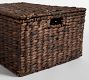 Raleigh Handwoven Seagrass Lidded Baskets