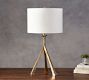 Easton Forged-Iron Tripod Table Lamp (27")