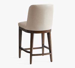 Layton Leather Stool