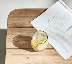 Tulum Acacia Square Outdoor Side Table (20")