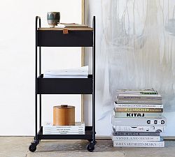 Wyatt Workspace Rolling Cart