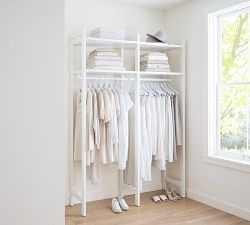Essential Walk-In Closet by Hold Everything, 5' Long Hanging System​