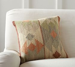 Lola Kilim Embroidered Pillow Cover