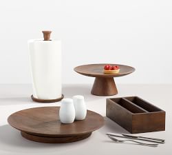 Chateau Handcrafted Wood Flatware Caddy