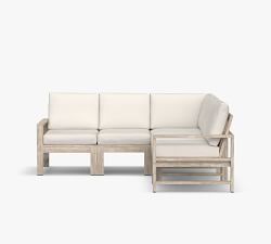 Indio Eucalyptus 5-Piece Outdoor Sectional (78")