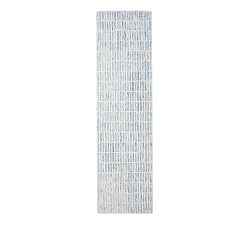 Open Box: Capitola Hand-Tufted Wool Rug, 2.5' x 9' - Mineral Blue