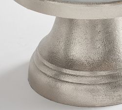 Rustic Silver Drink Dispenser Stand