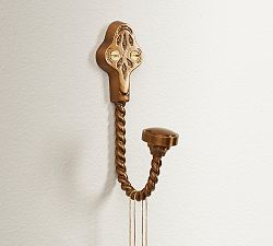 Brass Twist Hook