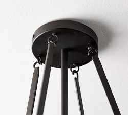 Penni Recycled Glass Chandelier (24")