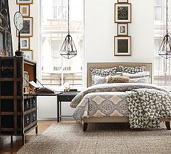 Triangle Print Quilt &amp; Shams