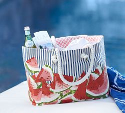 Watermelon Beach Tote Bag