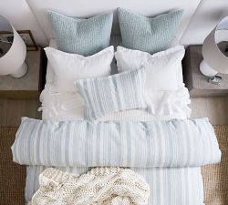 Stonewashed Pick-Stitch Sham