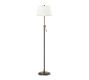 Sutter Adjustable Metal Floor Lamp (57"-80")