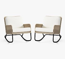 Tulum Wicker Outdoor Rocking Chair