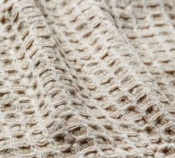 Waffle Weave Sherpa Throw