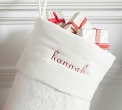 Plush Faux Fur Stockings