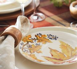 Vintage Mango Wood Napkin Rings