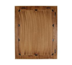 Brenna Two-Toned Bone Rectangular Wall Mirror