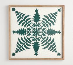 Eve Framed Snowflake Quilt