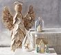 Lit Birch Angel Tree Topper