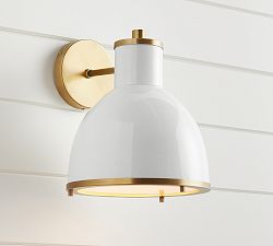 Valerie Outdoor Metal Sconce (10")