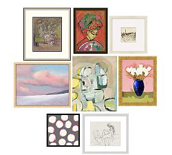 Bedroom Art Gallery in a Box