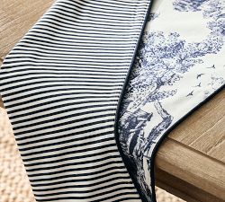 Brandon Maxwell Groveland Toile Reversible Table Runner