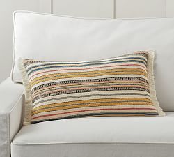 Cassidy Striped Lumbar Pillow Cover
