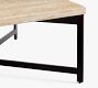 Lennox Square Travertine Coffee Table (31.5")