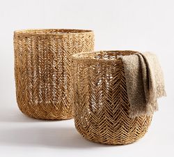 Millie Handwoven Tote Baskets