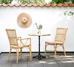 Piano Alu-Rattan Outdoor Dining Chair