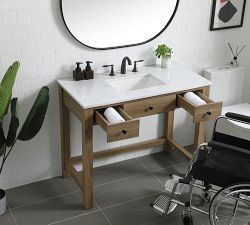Alderson 42"-48" ADA Compliant Single Sink Vanity