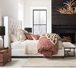 Caroline Paisley Organic Cotton Duvet Cover