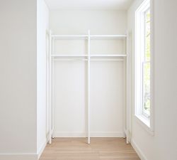 Essential Walk-In Closet by Hold Everything, 5' Long Hanging System​