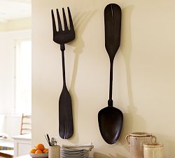 Fork &amp; Spoon Wall Art