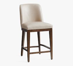 Layton Leather Stool