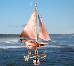 Racing Sloop Weathervane