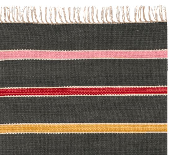 Ryker Stripe Outdoor Rug Swatch