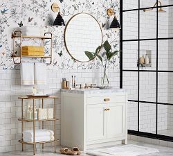 Vintage Round Mirror