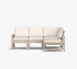 Indio Eucalyptus 4-Piece Outdoor Sectional (78")