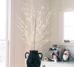 Light Up Birch Tree Branch Cardholder