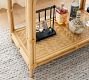Cane Bar Cart