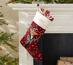 Crewel Stocking - Dasher