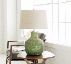 Fitzroy Metal &amp; Hand-Blown Glass (28")