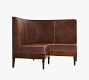 Hayworth Non-Tufted Leather Banquette
