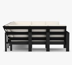 Malibu Metal 8-Piece U-Shaped Outdoor Sectional (115")