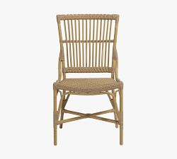 Piano Alu-Rattan Outdoor Dining Chair