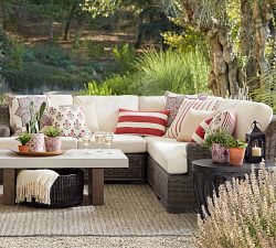 Belinda Floral Printed Outdoor Pillow