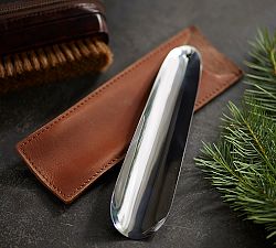 Cognac Leather Shoe Horn