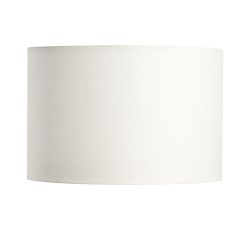 Gallery Linen Straight-Sided Drum Lamp Shade (13"-19'')